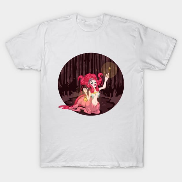 Rosey and the Queen of the Fireflies T-Shirt by angelielle